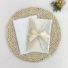 High-end custom-made European, Middle Eastern and African new style of fresh and clean laser hollowed-out wedding invitations, invitations, invitation cards, factory direct sales Item Picture